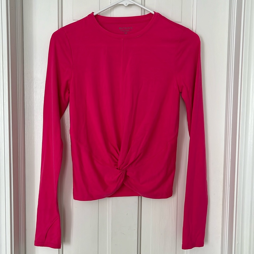 Athleta crop tee